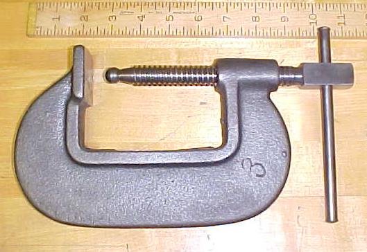 Jorgensen 3 inch Heavy Duty C-Clamp No. 703 Vintage