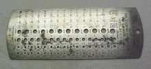 Starrett Drill & Wire Gauge 1898