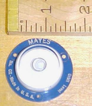 Mayes Orbit Level No. OR Made in U.S.A.