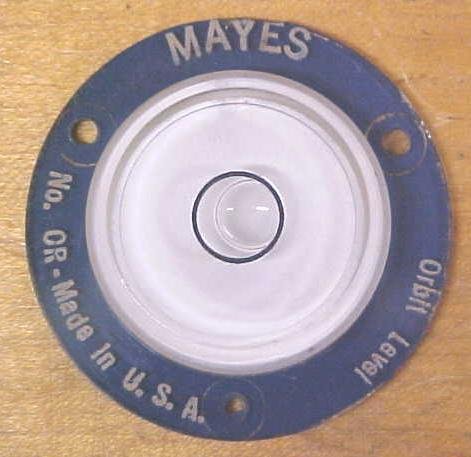 Mayes Orbit Level No. OR Made in U.S.A.