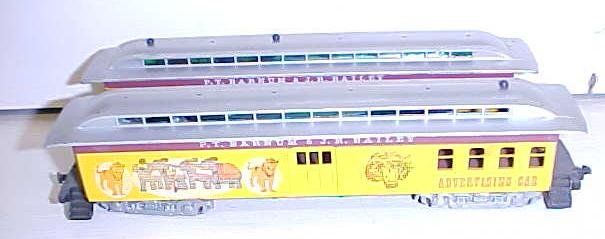 Train Cars HO Scale Barnum & Bailey (3) Cars