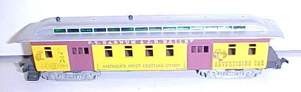 Train Cars HO Scale Barnum & Bailey (3) Cars