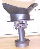 Antique Scale Fish Tail Cast Iron Basket Counter Top