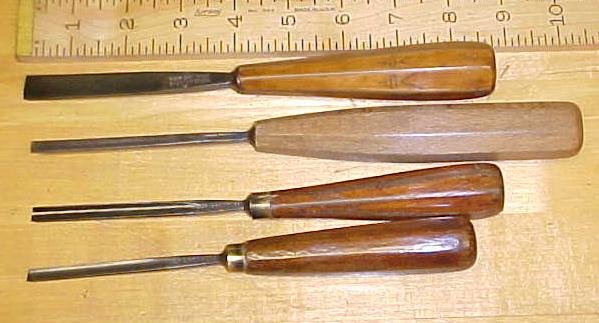 Buck Brothers Carving Chisel Set of 4 Gouges