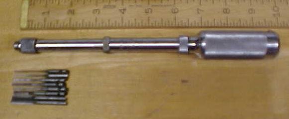 Stanley Yankee Push Drill 41 w/8 Bits