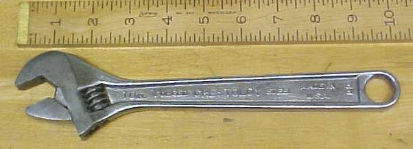 Crescent Tool Adjustable Wrench 10 inch Chrome