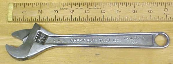 Crescent Tool Adjustable Wrench 10 inch Chrome