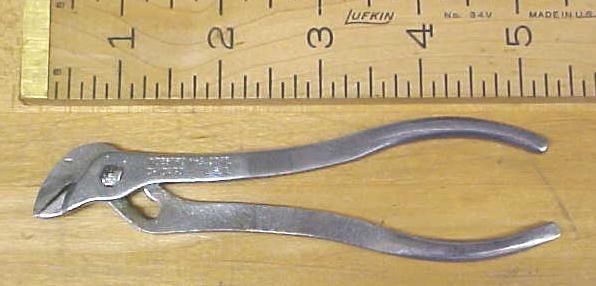 Indestro Miniature Pliers 5 inch No. 3411 Slip Joint