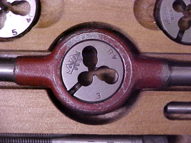 Greenfield Tap & Die Stock Set w/Case Small Sizes!