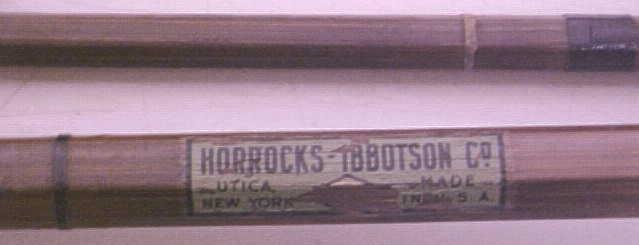 Horrocks - Ibbotson Bamboo Fly Fishing Rod Split 3 Pc. 9'