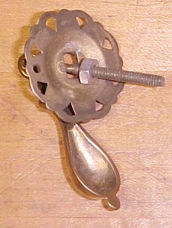 Antique Drawer Pulls Ornate Hardware Brass Hinged