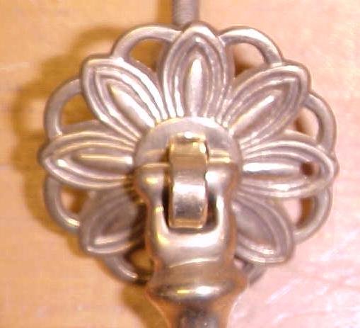 Antique Drawer Pulls Ornate Hardware Brass Hinged
