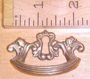 Antique Drawer Pulls Ornate Hardware Brass Key Hole