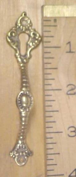 Antique Door Pulls Ornate Hardware Brass Key Hole