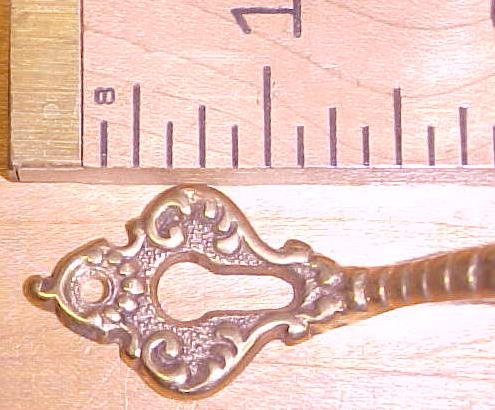 Antique Door Pulls Ornate Hardware Brass Key Hole