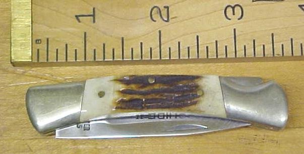 Squire V Pocket Knife Stag Handle Explorer