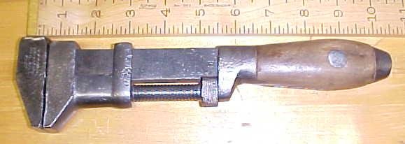 Coes Monkey Wrench 10 inch Knife Handle Antique
