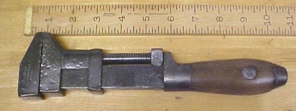 Coes Monkey Wrench 10 inch Knife Handle Antique