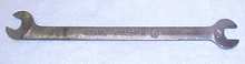 Bonney No. 401A Open Ended Wrench