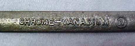 Bonney No. 401A Open Ended Wrench