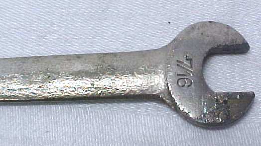 Bonney No. 401A Open Ended Wrench