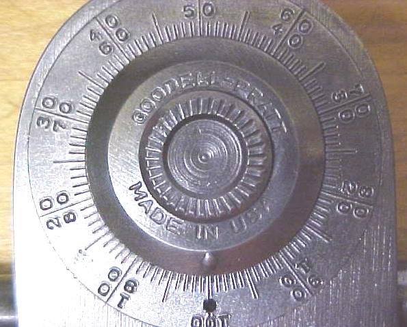 Goodell Pratt Speed Indicator w/Rubber Tips Tachometer