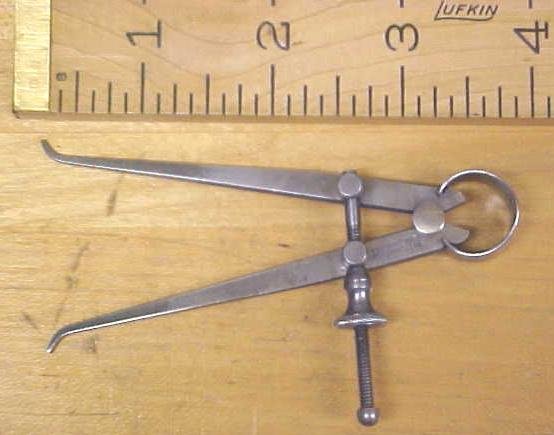 Starrett No. 73 Inside Spring Calipers 3 Inch