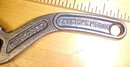 Keystone Westcott 6 inch S-Handle Adjustable Wrench