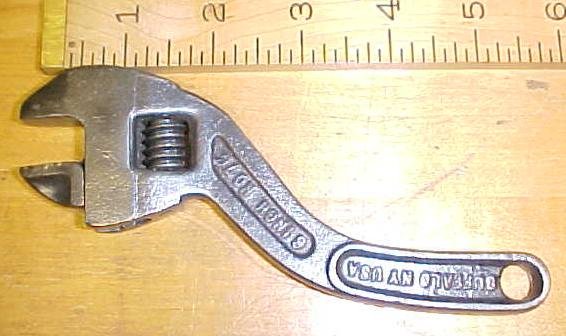Keystone Westcott 6 inch S-Handle Adjustable Wrench