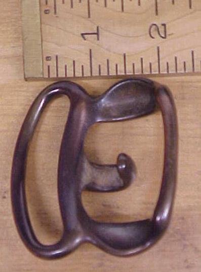 Antique Horse Harness Hook Buckle Tack Bronze