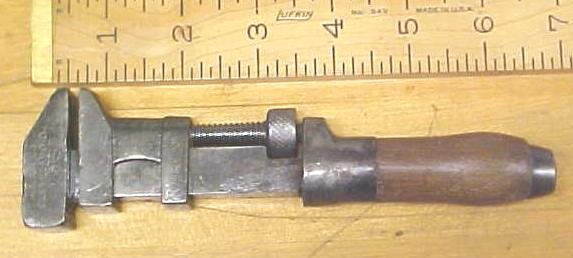 P. S. & W. Monkey Wrench 6 inch Peck, Stow & Wilcox