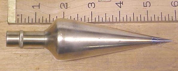 G. W. Leach Plumb Bob Brass