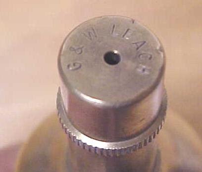 G. W. Leach Plumb Bob Brass