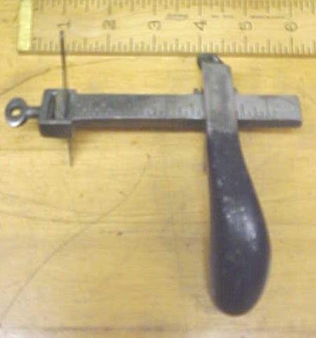 Osborne Pistol Grip Leather Cutter Slitting Tool Gauge