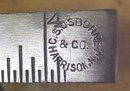 Osborne Pistol Grip Leather Cutter Slitting Tool Gauge