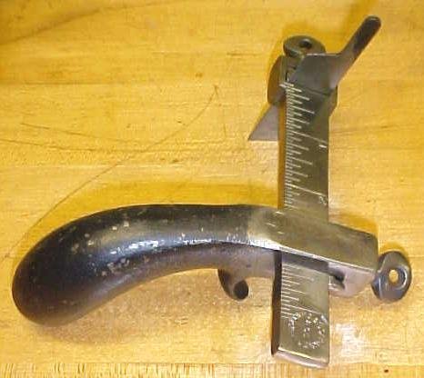 Osborne Pistol Grip Leather Cutter Slitting Tool Gauge