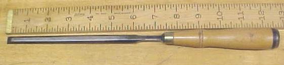 Buck Brothers Beveled Tanged Chisel 3/8 inch