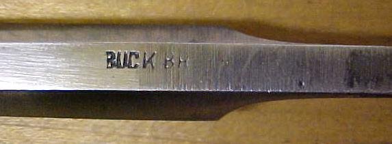 Buck Brothers Beveled Tanged Chisel 3/8 inch