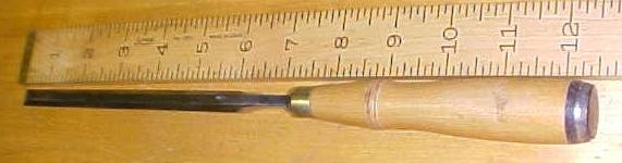 Buck Brothers Beveled Tanged Chisel 3/8 inch