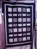 Quilt Pattern Modernly Chic 64.5x85.5 Twin Size