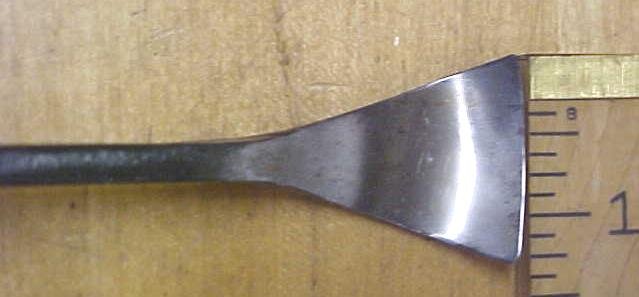 J. B. Addis Fish Tail Carving Gouge Chisel 1.25 inch