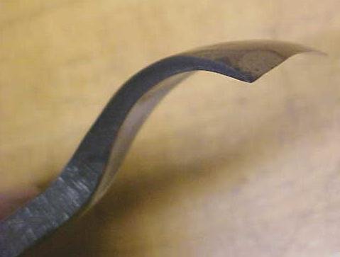 J. B. Addis Fish Tail Carving Gouge Chisel 1.25 inch
