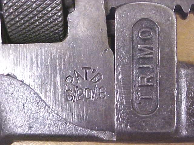 Trimont Pipe Wrench 14 inch Trimo 1916 Patent