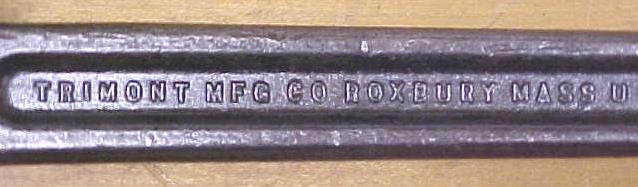 Trimont Pipe Wrench 14 inch Trimo 1916 Patent