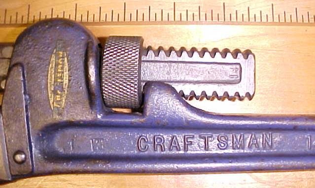 Craftsman Pipe Wrench 14 inch Vintage