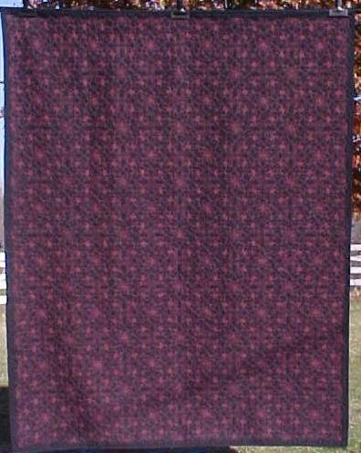 Quilt Wholecloth Twin Size 60 x 75 inch Forget Me Not
