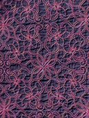 Quilt Wholecloth Twin Size 60 x 75 inch Forget Me Not