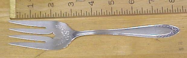Oneida Serving Fork Server Sheraton 1910 Silver Plate
