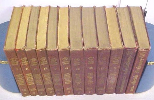 Audels New Electric Library 1929 Electrical Electricity 12 Volume Set