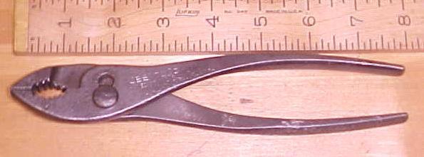 CEE TEE Slip-Joint Combination Pliers 8 inch Vintage